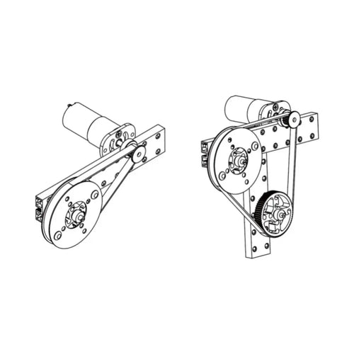 MakeBlock 0.08 inch Pitch 140 Tooth Timing Belt (2x)