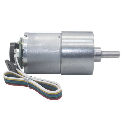 GM37 Geared Motor w/ Encoder - 12V 38RPM