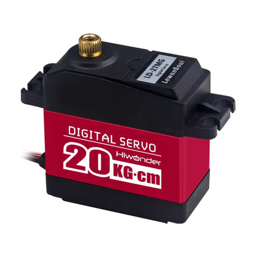 Hiwonder LD 27MG Full Metal Gear Digital Servo w/ 270 deg Control Angle, Aluminium Case for Robot RC Car