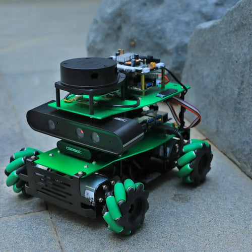 Yahboom ROSMASTER X3 ROS2 Robot with Mecanum Wheel Support SLAM Mapping/Navigation/Python Car Project Research Not included RPi 5 Board(Standard Kit）