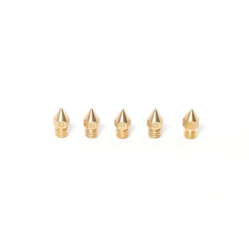 MK8 Brass Nozzle 1.75mm-0.3mm (5 Pack)