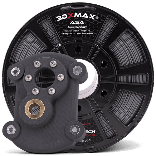 3DXTech 3DXMAX Dark Grey 1.75mm ASA Filament - 1 KG