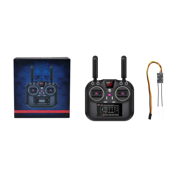 RC Hotrc HT-8A 2.4G 8CH Transmitter HT8A Remote Control with SBUS Receiver For RC Drone and Smart Car