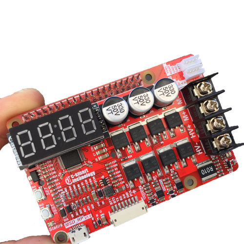 Servo Driver HAT for Raspberry Pi Motor w/ Brushed Motor Controller for Position &amp; Speed Control