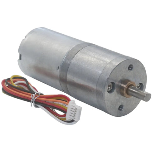 DC Gearhead Brushless Motor 25mm, 24V, 25 RPM