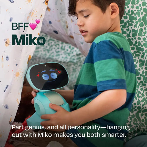 Miko 3 Smart Personal Robot for Kids, Pixie Blue