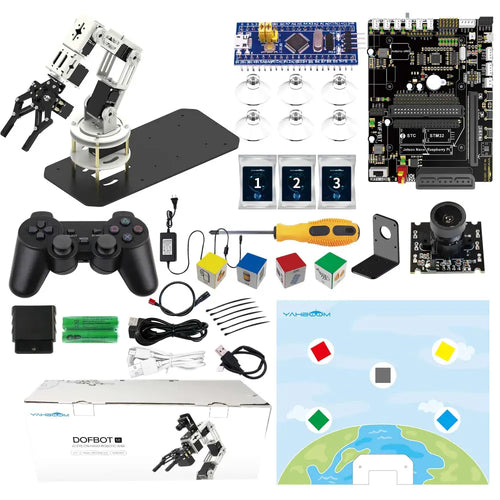 DOFBOT SE AI Vision Robotic Arm with ROS2 Python Programming (Virtual Machine Version)