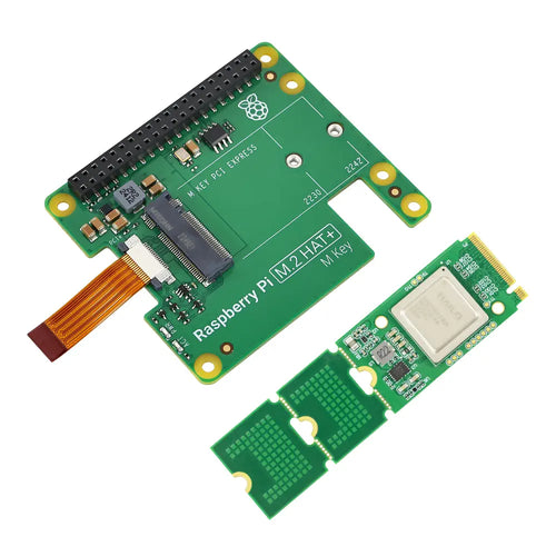 Hailo 8L AI acceleration module for Raspberry Pi 5-- Hail-8 Module + RPi5 Official M.2 HAT+