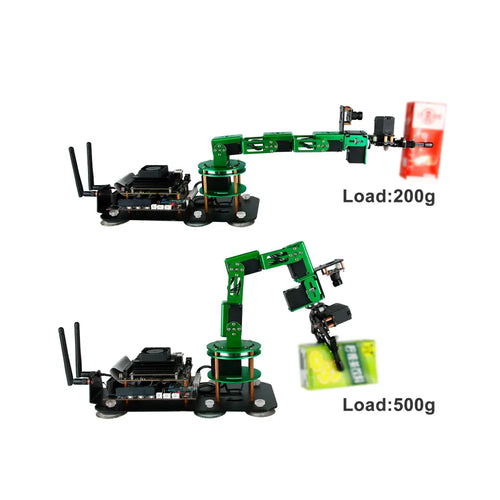 Yahboom 6 DOF AI Vision Robotic Arm w/ ROS &amp; Python Programming for Jetson NANO 4GB (w/ Jetson NANO SUB Board)