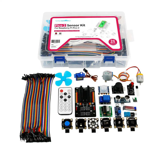 Yahboom sensor kit for Raspberry Pi Pico 2(Get Started with MicroPython and RP2040)-- without Pico 2 board