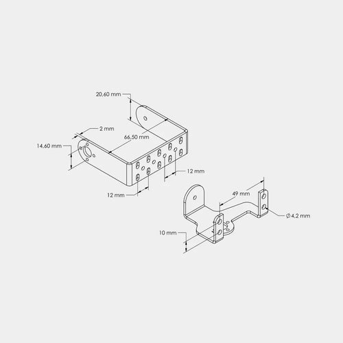 Pan and Tilt Kit from SMD Building Set Products