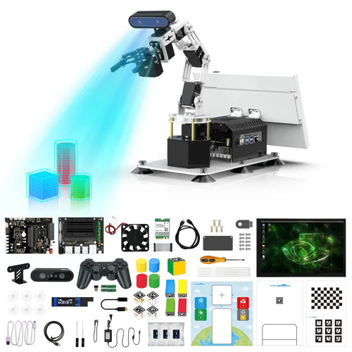 Yahboom DOFBOT Pro 3D Depth Vision Robotic Arm-Ultimate Version with Jetson NANO 4GB SUB Board