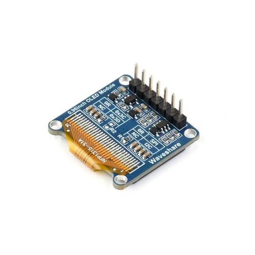 Waveshare 0.96inch OLED Display Module, 128x64 Resolution, SPI/I2C E (Blue)