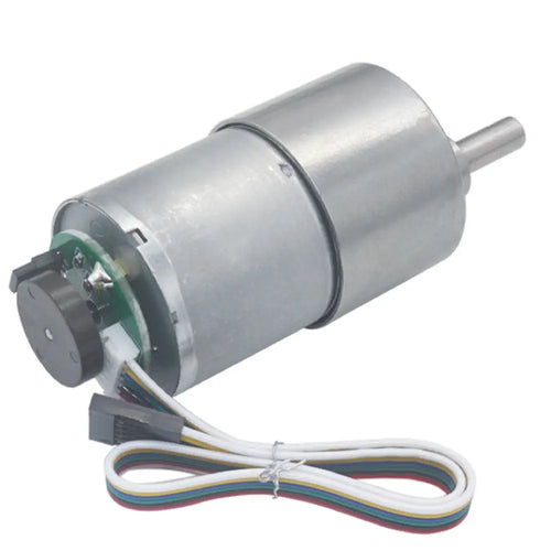 GM37 Geared Motor w/ Encoder - 24V 76RPM