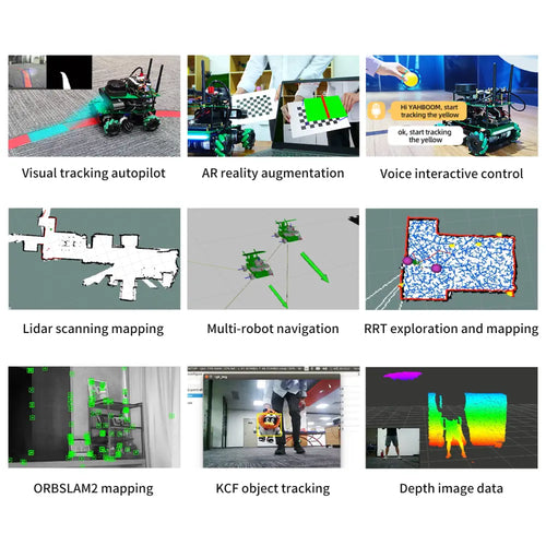 Yahboom ROSMASTER X3 ROS2 Robot with Mecanum Wheel for Jetson Orin Nano Support SLAM Mapping/ Navigation/ Python Car Project Research(Ultimate Kit）