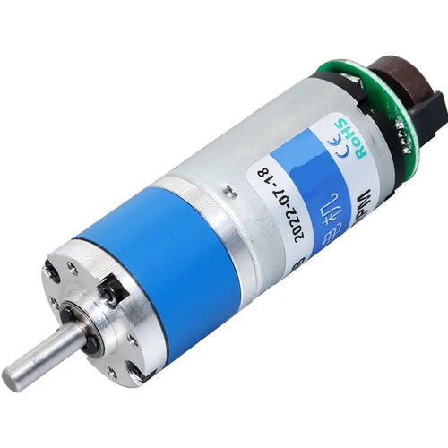 22mm Planetary Gear Motor w/ 12V Encoder, 560RPM