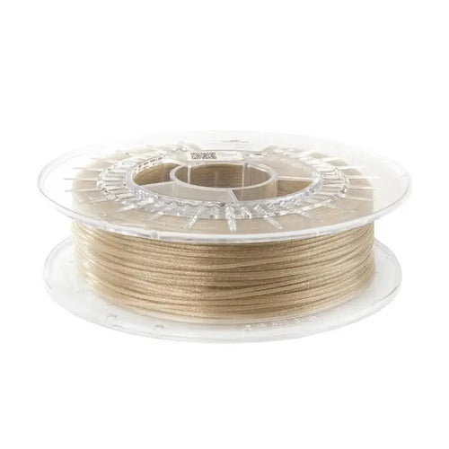 Spectrum Filaments Clear Gold 1.75mm PLA Glitter Filament - 0.5 kg