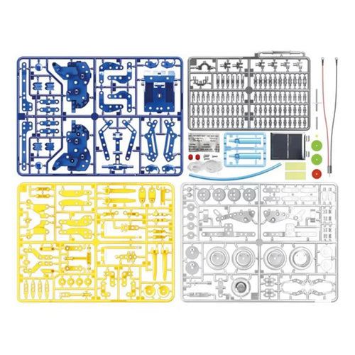 Velleman 12-in-1 Solar Hydraulic Construction Kit