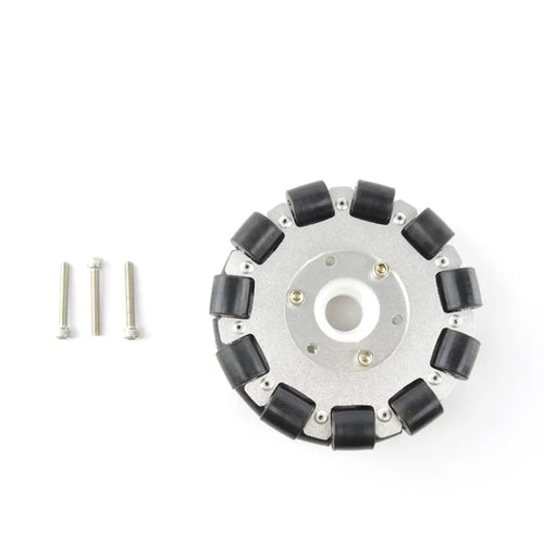 127mm Double Aluminum Omni Wheel w/ Bearing Rollers