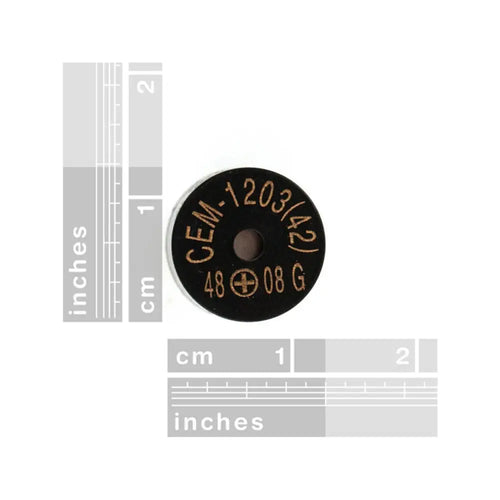 12mm Piezo Speaker - PC Mount