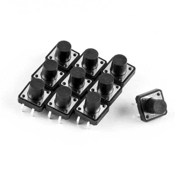 12mm Push Button Switch (10PK)