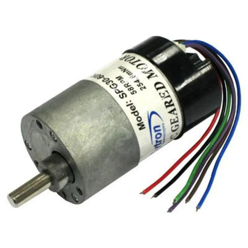 12V, 16.7RPM 270:1 Gear Motor w / Encoder