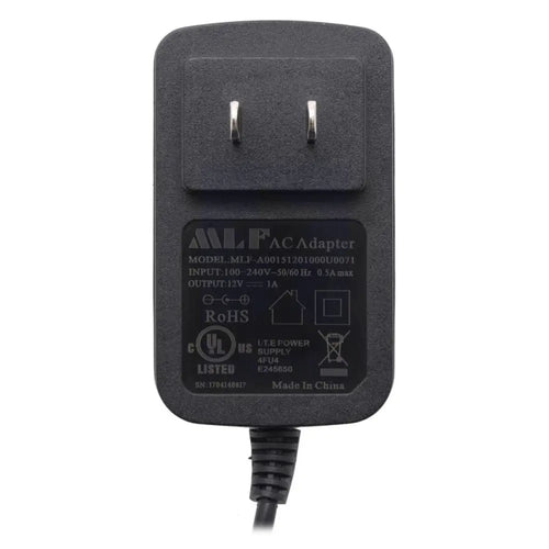 12V, 1A Wall Adapter