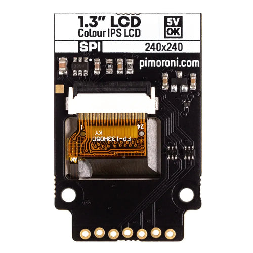 Pimoroni 1.3 inch SPI Color Square LCD (240x240) Breakout