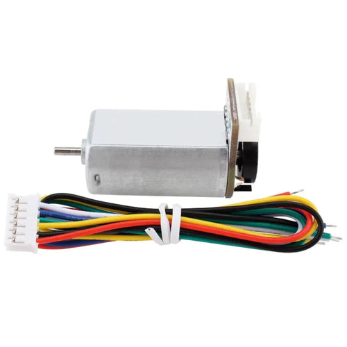 DC 6V 12V Micro Motor w/ Encoder, 6V 7800rpm