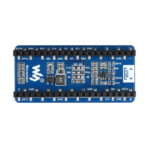 Waveshare 1.3in OLED Display Module for Raspberry Pi Pico, 64x128, SPI ...