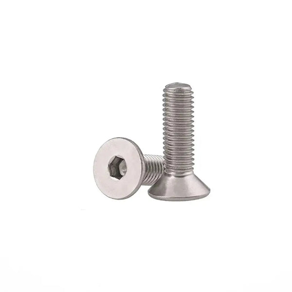 Stainless Steel Metric Thread Flat Head Cap Screw M3 - 6mm (10 Pack)