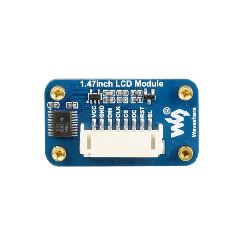 Waveshare 1.47inch LCD Display Module, Rounded Corners, 172x320, SPI Interface