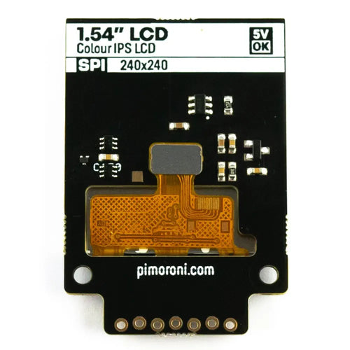 1.54inch SPI Colour Square LCD (240x240) Breakout