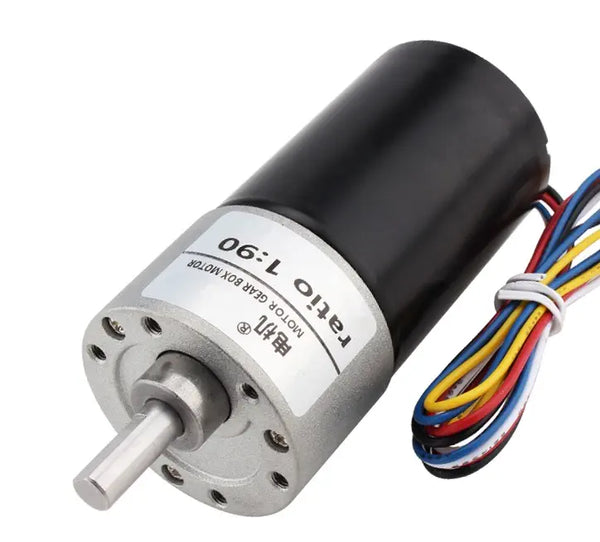 36D Long Life&#160;Brushless DC Geared Motor, 12V  27RPM