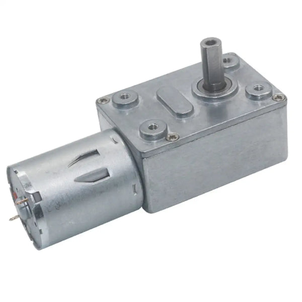 24V 150rpm High Torque Reversible Worm Gear DC Motor