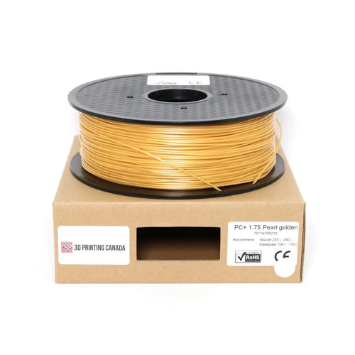 Pearl Golden Standard PC+ Filament 1.75mm 1kg