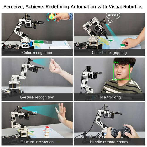 DOFBOT SE AI Vision Robotic Arm with ROS2 Python Programming (Virtual Machine Version)