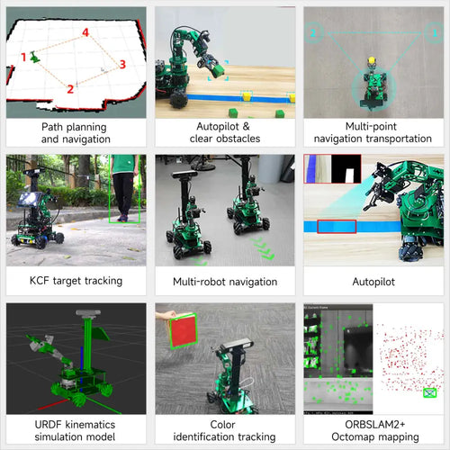 Yahboom Rosmaster X3 Plus 6-DOF Robotic Arm with AI Vision and Voice Control Orin NX Version(include Jetson Orin NX Board)