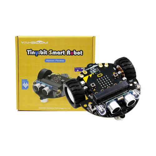 Tiny:bit Smart Robot Car for STEM Coding Education, Powered By Micro:bit (w/o Microbit Board),