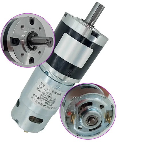 60D Brushed Planetary Gear Motor, 24V - 920RPM