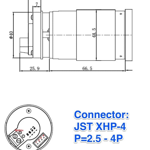 440 RPM Right Angle Gearbox w/ Planetary Motors