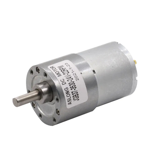 37mm Diameter 24V 320RPM Brushed Geared Motor