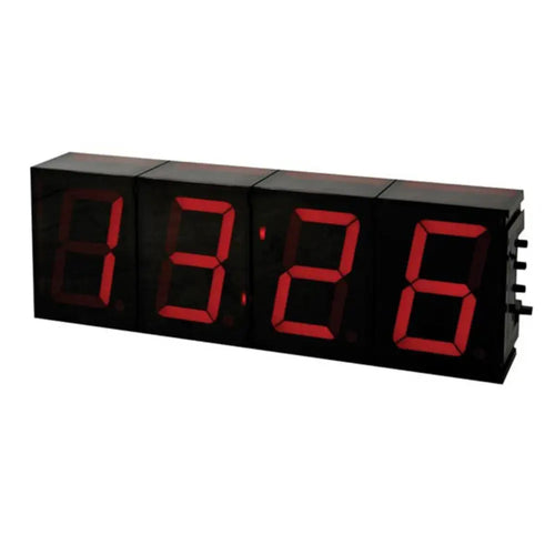 2 1/4 Inch 7-Segment Digital Clock Soldering Kit