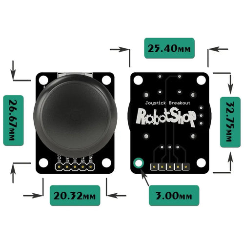 RobotShop 2 Axis Joystick Module w/ Button