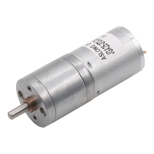 25mm Diameter 6V 1360RPM 0.1Kg.cm Brushed DC Gear Motor