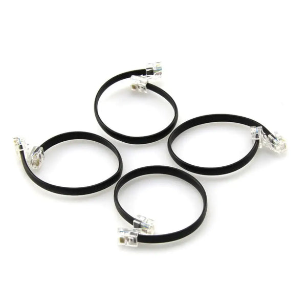 6P6C RJ25 Me Cable 20cm (4pk)