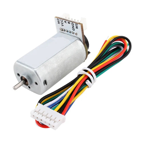 DC 6V 12V Micro Motor w/ Encoder, 12V, 16000rpm