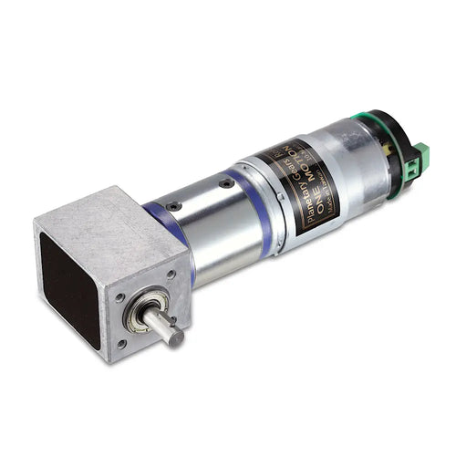 56RPM Right Angle Gear Motor w/ 13PPR Hall Sensor Encoder