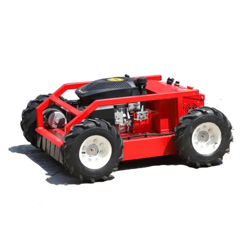 ATEAGO 50W Remote Control Lawn Mower Robot Lawn Maintenance Grass Clean For Garden Or Hill