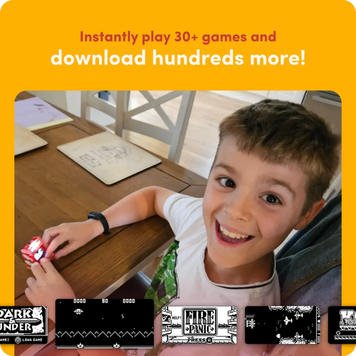 Microcade Kit - Build &amp; Code Your Own Game Console | Electronics &amp; Science Projects | DIY Educational Fun, STEM Toys for Kids Ages 8-12 +